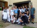 Emaztearen familiarekin  lanuztea ospatu nuen eguneko argazkia.Egun polita igaro genuen jai giroan bazkari eder batekin.
